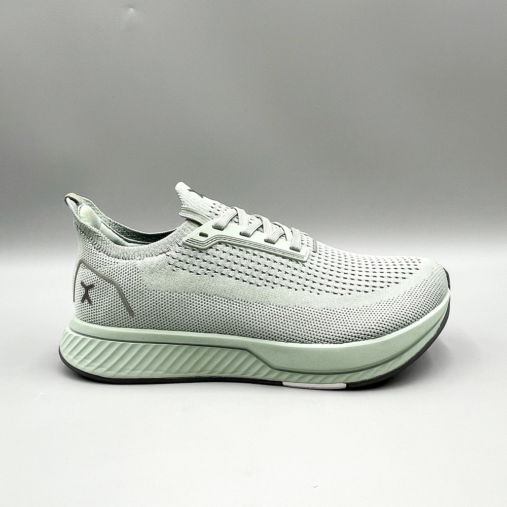 Flux Footwear Adapt Runner Green Knit Zero Drop Barefoot Shoes Womens 7 Gym